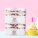 Search for surprise birthday party wrapping paper Floral