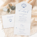 Search for nantucket wedding invitations Blue