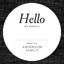 Search for family reunion round stickers Party