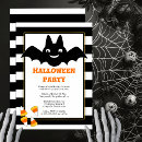 Search for cute halloween invitations Bat