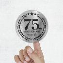 Search for 75th anniversary stickers 75 years