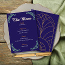 Search for art nouveau menus Geometric