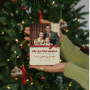 Search for red ribbon christmas cards Family photo