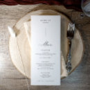 Search for elegant menus Black and white