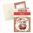Search for cute mouse christmas cards Brown