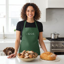 Search for hunter green aprons Minimalist