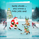 Search for hockey christmas cards Humour
