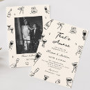Search for black engagement party invitations Hand drawn