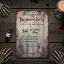 Search for blood halloween invitations Party