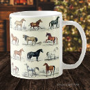 Search for vintage horse mugs Country