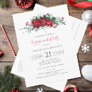 Search for holiday engagement party invitations Floral