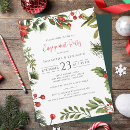Search for christmas engagement party invitations Floral