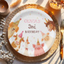Search for farm animal plates Calling all party animals
