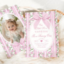 Search for vintage 1st birthday invitations Bow