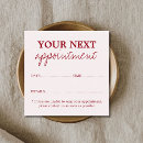 Search for hair salon appointment cards Professional