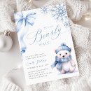 Search for polar bear baby shower invitations We can bearly wait
