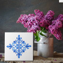 Search for blue spanish tiles Blue and white