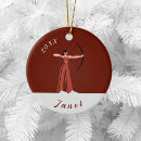 Search for archery christmas tree decorations Bow and arrow