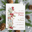 Search for open house christmas invitations Greenery