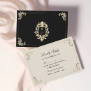 Search for black and gold rsvp cards Classic