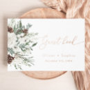 Search for winter wedding guest books Modern