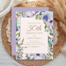 Search for purple 30th birthday invitations Floral