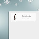 Search for baby penguin return address labels Animal