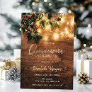 Search for mistletoe invitations Rustic