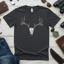 Search for deer skulls tshirts Antlers