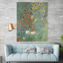 Search for gustav klimt sunflowers posters Farm garden with sunflowers