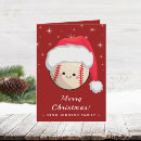 Search for santa baseball christmas cards Cute