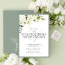 Search for 60th wedding anniversary invitations White