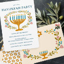 Search for menorah invitations Jewish