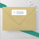 Search for seashell return address labels Minimalist