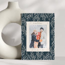 Search for dark blue christmas cards Botanical