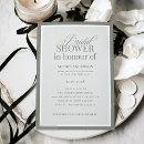 Search for money bridal shower invitations Elegant