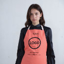 Search for red business aprons Logo