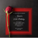Search for red border invitations Minimalist
