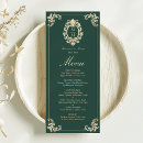 Search for emerald green menus Formal