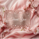 Search for luxury thank you cards Rose gold