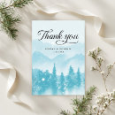 Search for mountain wedding thank you cards Dusty blue