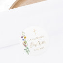 Search for baptismal stickers Watercolor