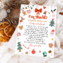 Search for candy cane christmas invitations Elf arrival letter