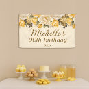 Search for 90th birthday banners Botanical
