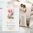 Search for 15th wedding anniversary invitations Floral