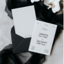 Search for black tie wedding invitations Ivory