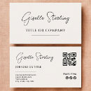 Search for neutral business cards Neutral colour palette