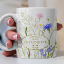 Search for pastel colored mugs People who love flowers