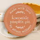 Search for fall harvest stickers Pumpkin pie