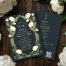 Search for art nouveau invitations Vintage